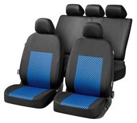 coprisedili compatib dacia logan berlina 2005-2010 13393 nero blu fodere auto