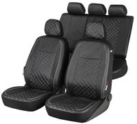 coprisedili compatibil mercedes classe m 1997-2015 11060 nero ecopel fodere auto