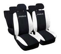 COPRISEDILI COMPATIBILI CON MODUS FODERE AUTO SEDILI NERO BIANCO