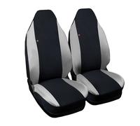 COPRISEDILI COMPATIBILI SMART 3 SERIE W453 BICOLORE NERO/GRIGIO CHIARO - COPPIA
