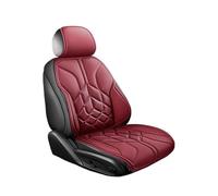 Coprisedili Coprisedile Universale Diviso E Coprisedile In Pelle Monoblocco Per Auto, Traspirante E Confortevole, Per Tutte Le Stagioni Coprisedile(Red split seat)