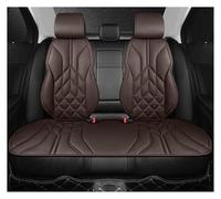 Coprisedili Coprisedile Universale Diviso E Coprisedile In Pelle Monoblocco Per Auto, Traspirante E Confortevole, Per Tutte Le Stagioni Coprisedile(Brown back seat set)