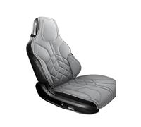 Coprisedili Coprisedile Universale Diviso E Coprisedile In Pelle Monoblocco Per Auto, Traspirante E Confortevole, Per Tutte Le Stagioni Coprisedile(Grey one-piece seat)