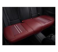 Coprisedili Coprisedile Universale Per Auto Cuscino 3D Accessori Interni Per Mitsubishi Per Outlander Per ASX Per Eclipse(Back Row Wine Red)