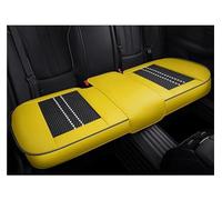 Coprisedili Coprisedile Universale Per Auto Cuscino 3D Accessori Interni Per Toyota Corolla Camry RAV4 CHR(Back Row Yellow)