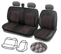 Coprisedili Eco Pelle Per Peugeot Boxer Citroen Jumper 2006-2019 Nuovo