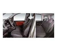 FODERE FIAT PANDA 2012 SU MISURA 5 POSTI in tessuto Scozia Posteriore Intero