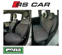 Serie completa coprisedili personalizzati Fiat Panda 12> 5 posti post. diviso te