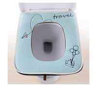 Coprisedili for WC Coprisedile for WC Copriwater quadrato in lino for tutte le stagioni for la casa Copriwater universale con maniglia (Colore : A3, Dimensioni : 1 pz) (Size : A3)