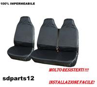 Coprisedili Impermeabile Super Resistente 2+1 Nylon Per Ford Connect Transit