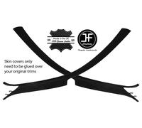 Coprisedili In Suede Nero 2X A Posto Per Ford Mustang Coupe 2010-2013