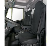 Coprisedili per camion tg. SP70 IVECO Eurocargo 3 posti tess. poliestere nero