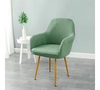 Coprisedili morbidi jacquard con grande elastico per poltrona, facili da