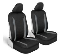 Coprisedili Motor Trend SpillGuard per auto, camion e SUV - Coprisedili grigi con fodera in neoprene impermeabile Coprisedili per auto solo per s
