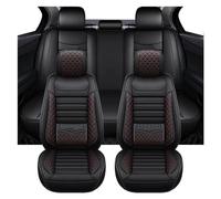 Coprisedili per auto Accessori Per Coprisedili Per Auto Interni Protezione Automatica Per Civic Per 8a Generazione Antiscivolo Comodo Durevole(5 PCS black red)