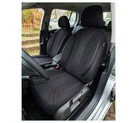 Coprisedili per auto compatibili con BMW serie 6 F13 2012 - 2018 conducente e passeggero, FB: N304 (nero)