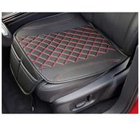 Coprisedili per auto compatibili con Hyundai i10 3° generazione 2019 conducente e passeggero, coprisedili FB: OT402 (cuciture rosse)