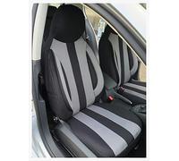 Coprisedili per auto compatibili con Mazda 3 4° generazione 2019 conducente e passeggero, coprisedili FB: MD501 (nero/grigio)