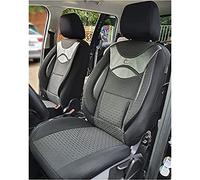 Coprisedili per auto compatibili con Opel Vectra 2002 - 2008 conducente e passeggero, coprisedile FB: 128 (nero/nero)