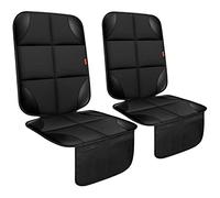 Coprisedili per auto, confezione da 2 pezzi, imbottitura più spessa, in tessuto 600D, impermeabili, con retro antiscivolo, tasche in rete, per neonati e animali domestici (2 protezioni per sedili)