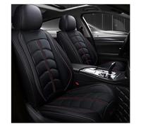 Coprisedili per auto Coprisedile In Pelle Per Interni Auto Per Ford Per Fusion Per Fiesta Mk7 Per Mondeo Per Kuga Per Edge Antiscivolo Comodo Durevole(Nero)