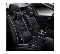 Coprisedili per auto Coprisedile Per Auto A 5 Posti Accessori Per FORD Per Focus MK2 Per Edge Per Explorer Per Per Fiesta Per C-MAX Antiscivolo Comodo Durevole(Black white have pillow)