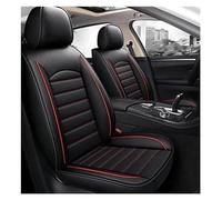 Coprisedili per auto Coprisedile Per Auto Accessori Auto Per FORD Per Fiesta Per Fusion Per Mondeo Per Mustang Per Kuga Antiscivolo Comodo Durevole(Nero rosso)