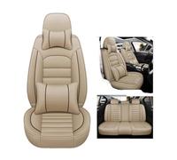 Coprisedili per auto in pelle, set completo, compatibile con Chevrolet Spin Orlando Opel Grandland X, compatibile con Renault Arkana Ford Fusion Dodge Nitro, accessori(Back row 3seat)