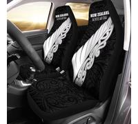 Coprisedili per Auto Nuova Zelanda Aotearoa Elegante Anteriore Set Coprisedili per Auto Confortevole Furgoni Copri Sedili Anteriori 35X138Cm