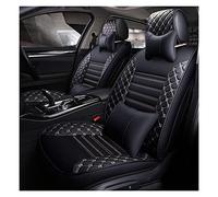 Coprisedili Per Auto Per A3 8p 8l Per Sportback A6 4f A4 A5 Q3 Q5 Q7 Set Completo In Pelle Speciale Protezione Sedile(Black white,A)