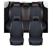coprisedili per auto Per MITSUBISHI Per Outlander Per ASX Per Eclipse Per Lancer Per Pajero Per Zinger Coprisedile Per Auto In Similpelle Sedili Auto(Black Blue 5 Seat)
