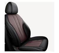 Coprisedili per auto Per Nissan Per Qashqai Per J11 J10 Per Calci Per Tiida Per Foglia Per X Trail T31 T32 Seggiolino Auto Coperture Accessori Antiscivolo Comodo Durevole(Black brown 5 Seat)