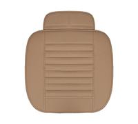 Coprisedili per auto Per PEUGEOT Per 206 307SW 308 407 408 Per 508sw 208 2008 3008 Coprisedile Per Auto In Pelle PU Cuscino Del Sedile Antiscivolo Comodo Durevole(Beige 1 Seat)