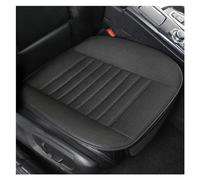 Coprisedili per auto Protezione Del Seggiolino Auto Sedile Singolo Senza Schienale Coprisedile Per Auto Traspirante In Seta Di Ghiaccio Antiscivolo Comodo Durevole(1 pcs front Black)