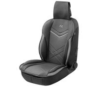 Coprisedili per auto Rey nero/grigio, 1 pezzo