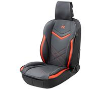 Coprisedili per auto Rey nero/rosso, 1 pezzo