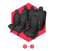 Coprisedili per Auto Transporter Citroen Jumpy II (07-16) Bus 6-Sitze