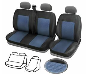 Coprisedili per autobus 2+1 Rivestimenti neri in tessuto poliestere