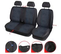 Coprisedili per autobus 2+1 VW Transporter T5 03-15, fodere protettive, tessuto