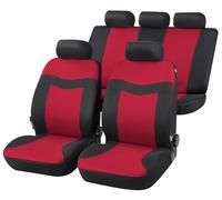 COPRISEDILI PER BMW X6 2008-in poi 13415 NERI ROSSI FODERE AUTO COMPATIBILI