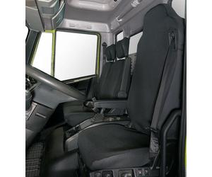 Coprisedili Per Camion Tg. Sp70 Iveco Eurocargo 3 Posti Tess. Cotone Trapuntato