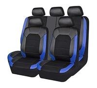 Coprisedili Per Civic Per Fit Per CRV XRV Per A&ccord Per Odyssey Per Jazz Per La Città Tessuto Traspirante Coprisedili Per Auto(5 Seats Black Blue)