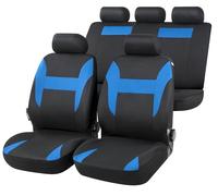 COPRISEDILI PER DACIA LOGAN BERLINA 2005-2010 13423 NERO BLU FODERE AUTO COMPATI