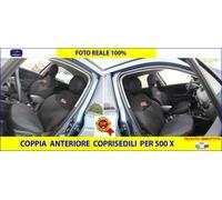 Coprisedili per FIAT 500 X Fodere auto COPPIA Anteriore Copri Sedili Imbottite