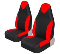 Coprisedili Per Fiat Ducato Universali Per La Maggior Parte Dei Sedili Sportivi Per Auto Coprisedili Macchina(RED 2Piece a)