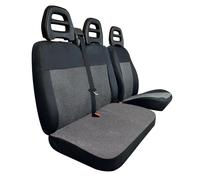 Coprisedili Per Furgoni Tg. Sp24 Tess. Misto Cotone Nero