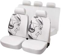 COPRISEDILI PER HYUNDAI GETZ 2002-2009 12684 BIANCO COTONE FODERE AUTO COMPATIBI