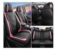 Coprisedili Per HYUNDAI Per Tucson Per Santa FE I30 I40 Per Veloster Per Creta Per Elantra Coprisedile Universale Per Auto A Copertura Totale Coprisedile(Black Pink 5 Seat F)