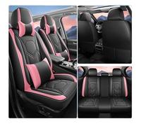 Coprisedili Per HYUNDAI Per Tucson Per Santa FE I30 I40 Per Veloster Per Creta Per Elantra Coprisedile Universale Per Auto A Copertura Totale Coprisedile(Black Pink 5 Seat M)