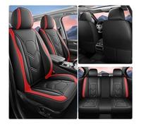 Coprisedili Per HYUNDAI Per Tucson Per Santa FE I30 I40 Per Veloster Per Creta Per Elantra Coprisedile Universale Per Auto A Copertura Totale Coprisedile(Red Black 5 Seat D)